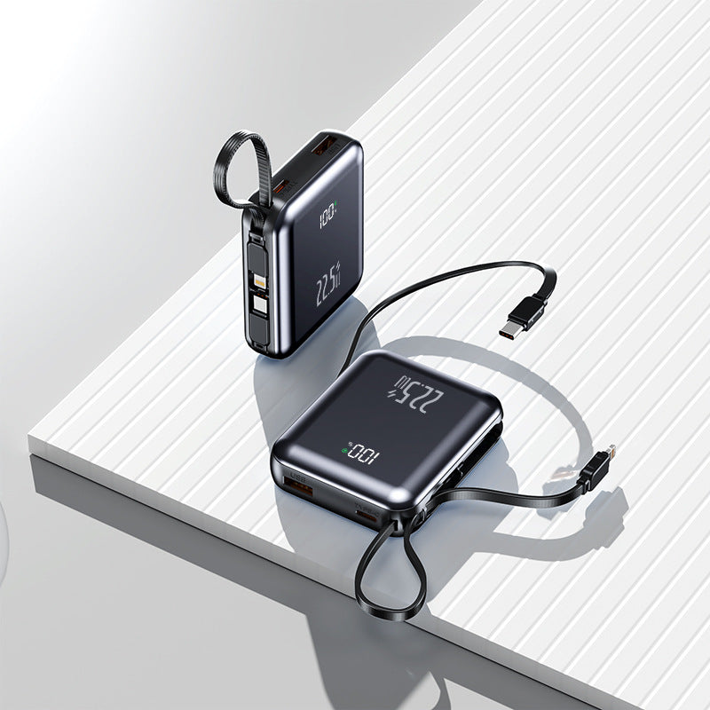 Bærbar batteripakke — digital ladevisning