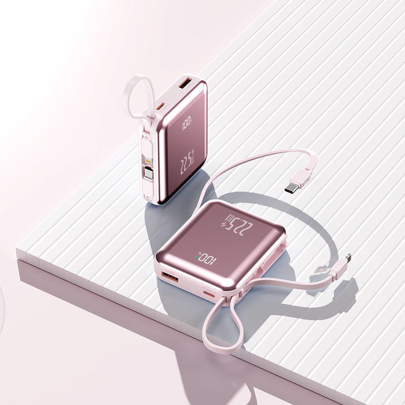 Bærbar batteripakke — digital ladevisning