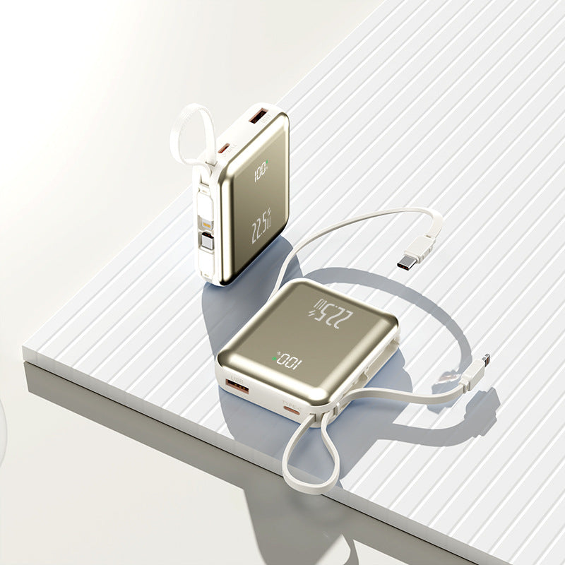 Bærbar batteripakke — digital ladevisning
