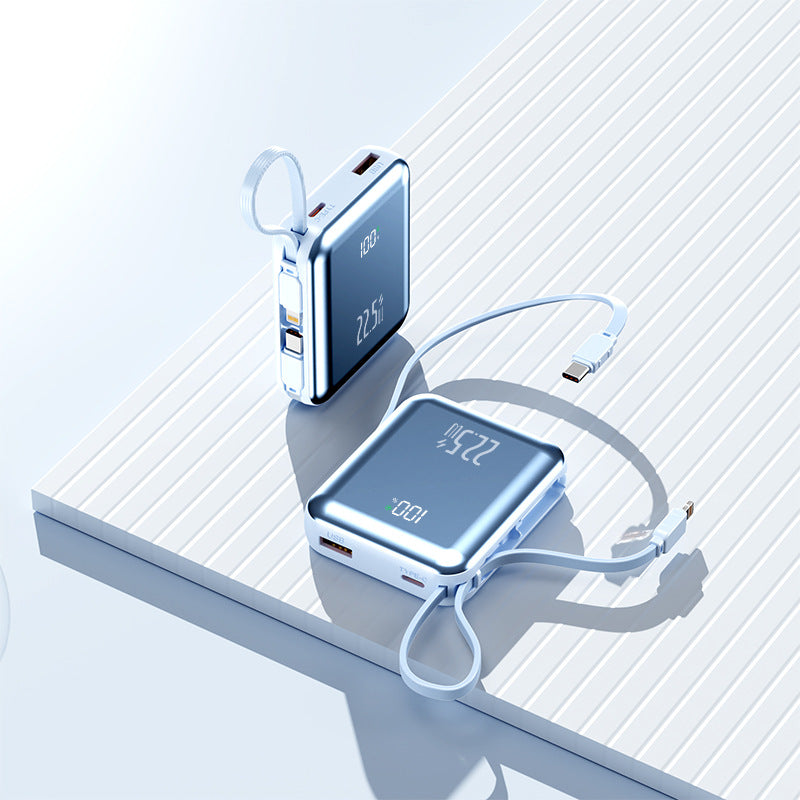 Bærbar batteripakke — digital ladevisning