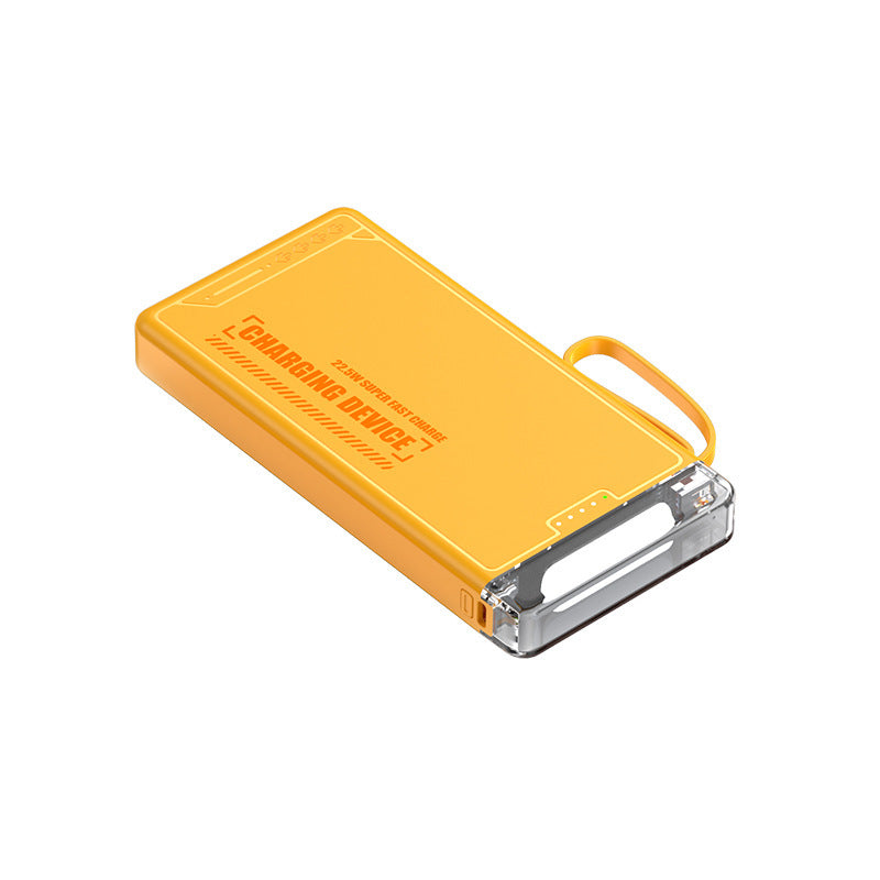 Compacte powerbank met snellaadfunctie – draagbare oplader met led-display