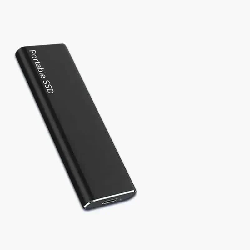 4 TB bærbar lagringsstasjon med USB-C — driverfritt, kompakt kabinett