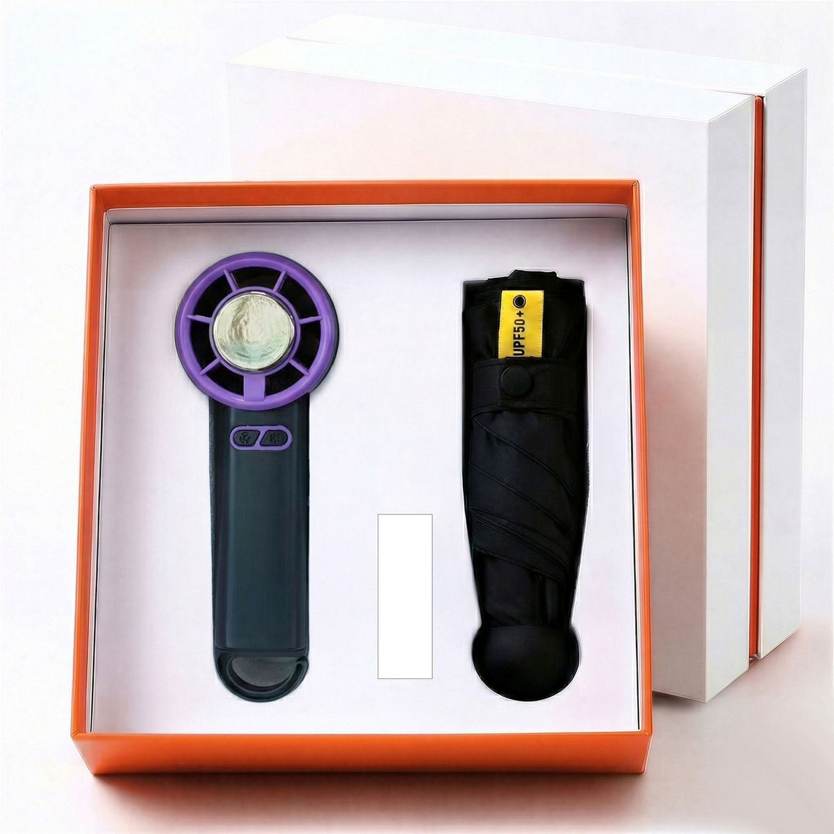 Portable All Weather Fan and Umbrella Set — UV Protection