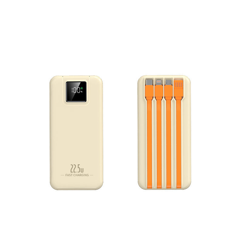 Ultra Compact Power Bank — Intelligent Fast Charging, Digital Display