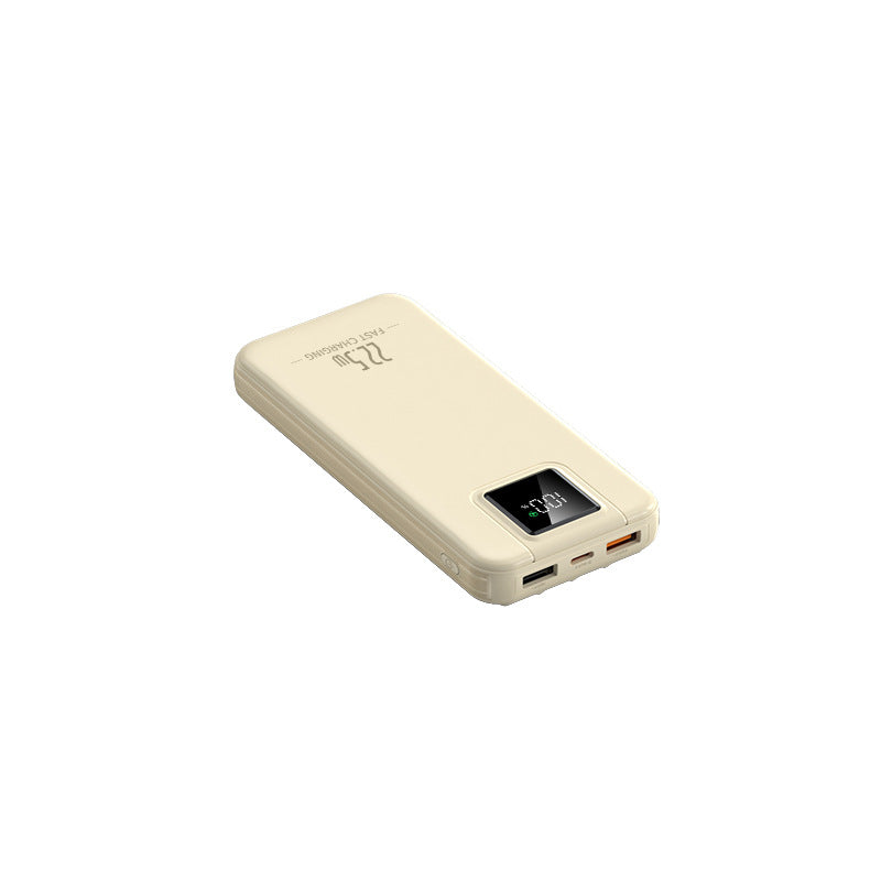 Ultra Compact Power Bank — Intelligent Fast Charging, Digital Display
