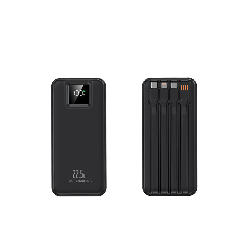 Ultra Compact Power Bank — Intelligent Fast Charging, Digital Display