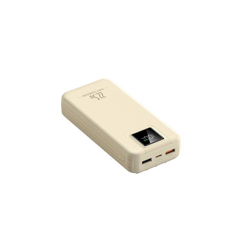 Ultra Compact Power Bank — Intelligent Fast Charging, Digital Display