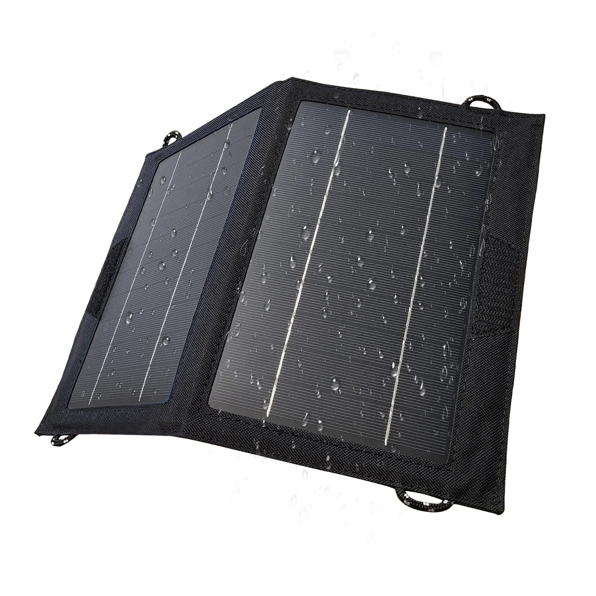 Składana ładowarka solarna 10 W — lekka konstrukcja o masie 260 g, wyjście USB
