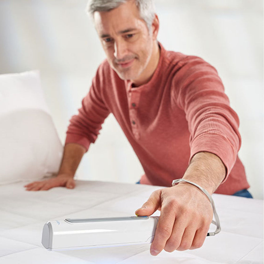 UV-desinfektionsstav — håndholdt overfladerenser med automatisk slukning og kompakt design