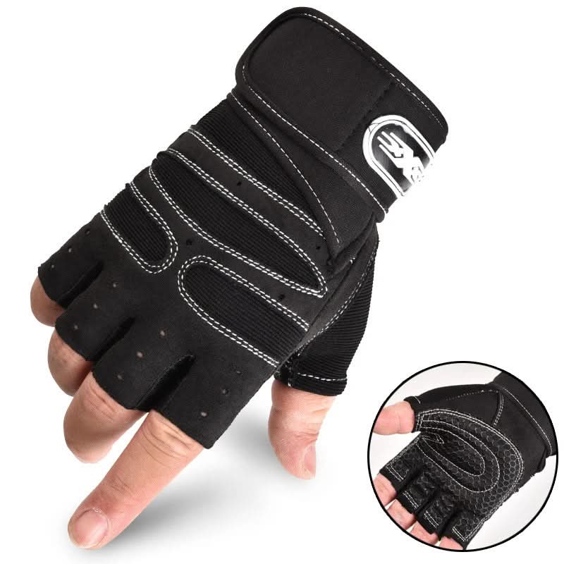 Luvas de ginásio PowerGrip — Proteção contra impactos e suporte para os pulsos