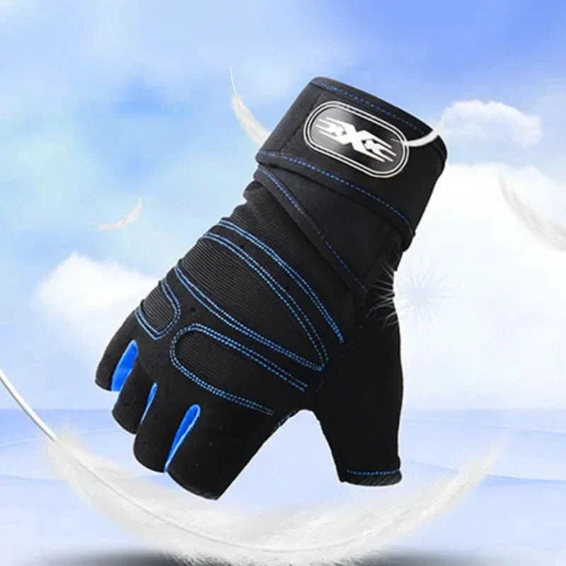 Luvas de ginásio PowerGrip — Proteção contra impactos e suporte para os pulsos