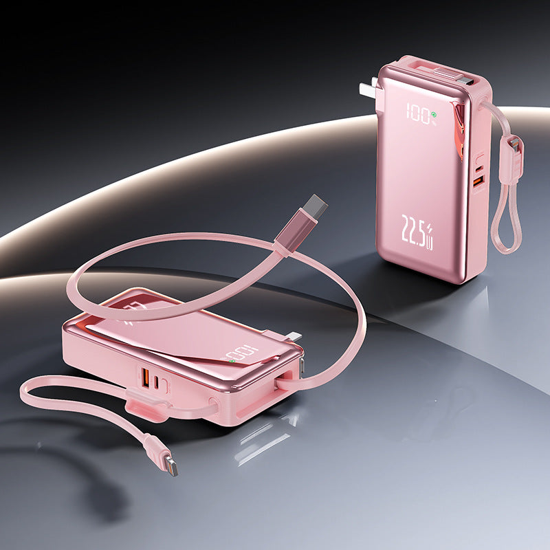 22500mAh powerbank — hurtig opladning, indbygget digitalt display