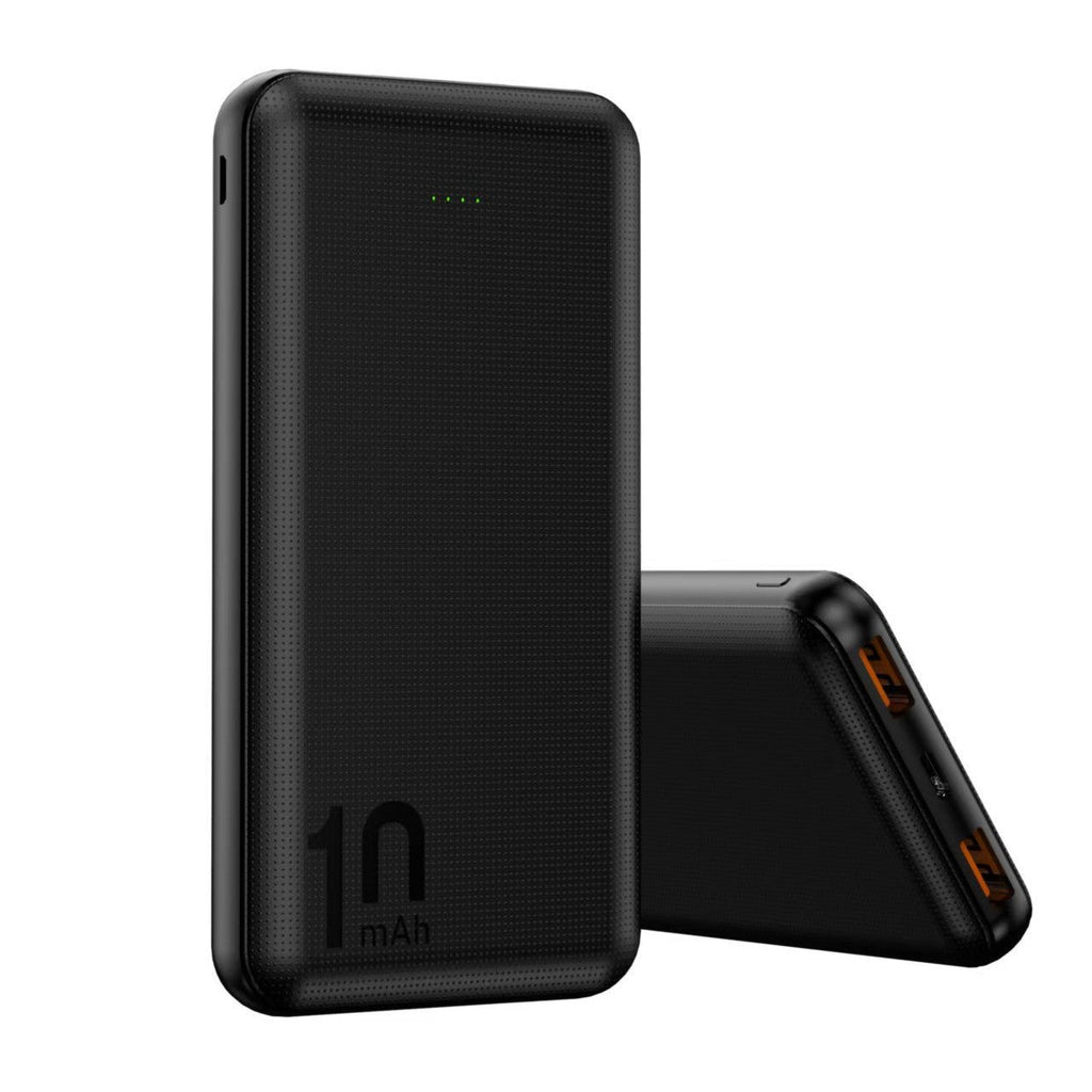 10,000 mAh Portable Power Bank — Fast Charging Display
