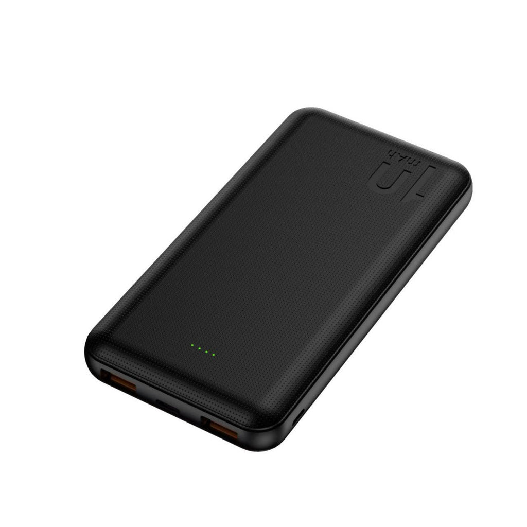 10,000 mAh Portable Power Bank — Fast Charging Display