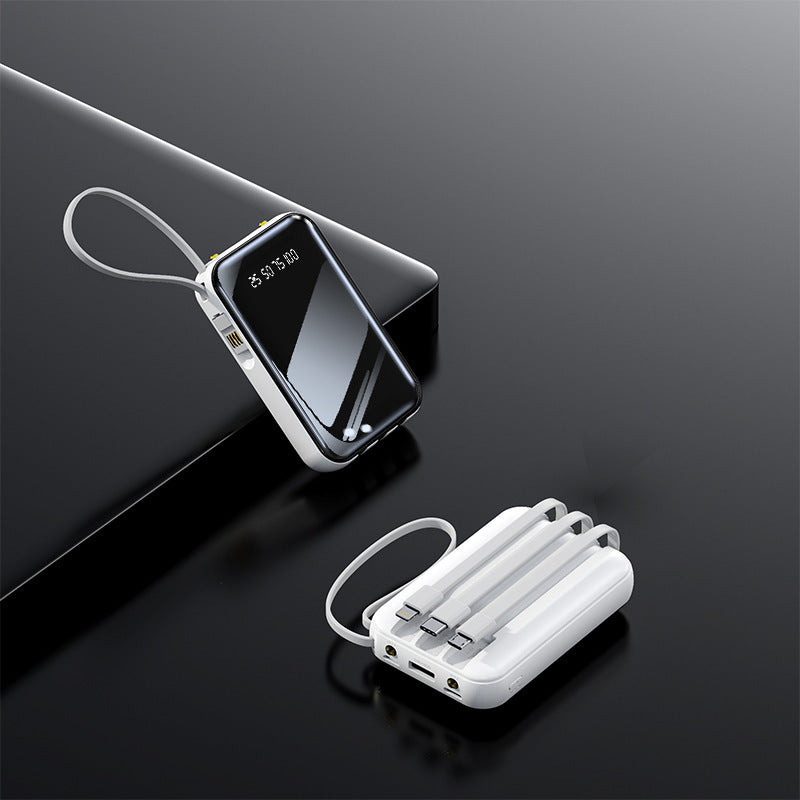 Powerbank — kabelstyringssystem og digitalt display