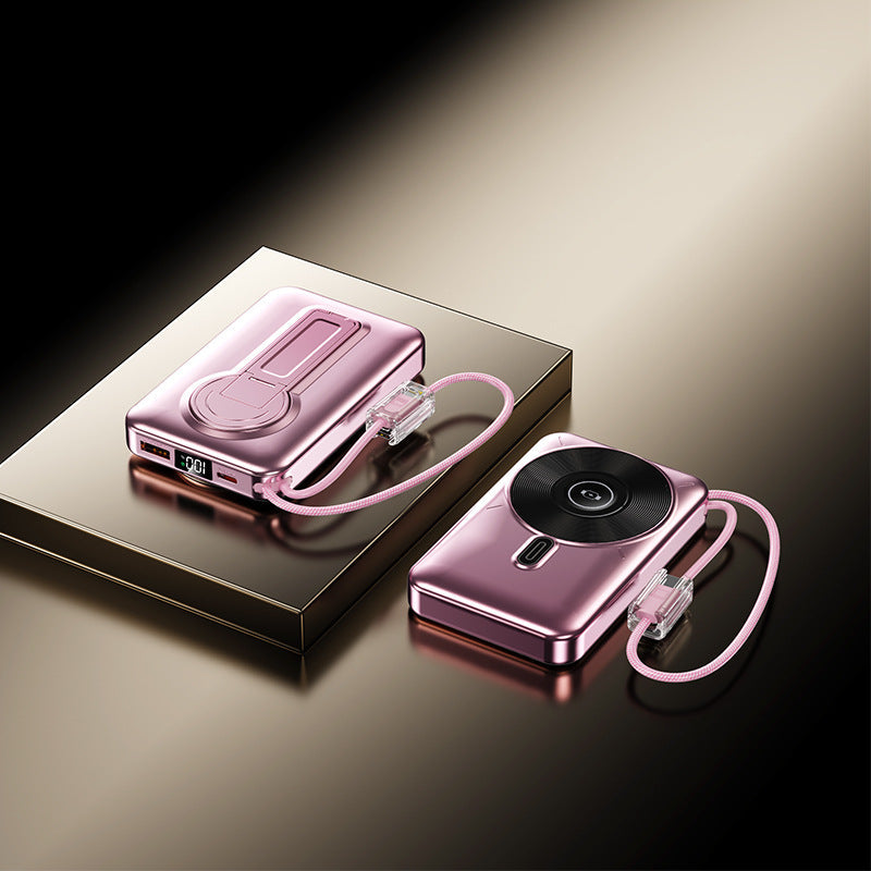 Powerbank – innebygd ladeport, LCD-display, rask lading av flere enheter