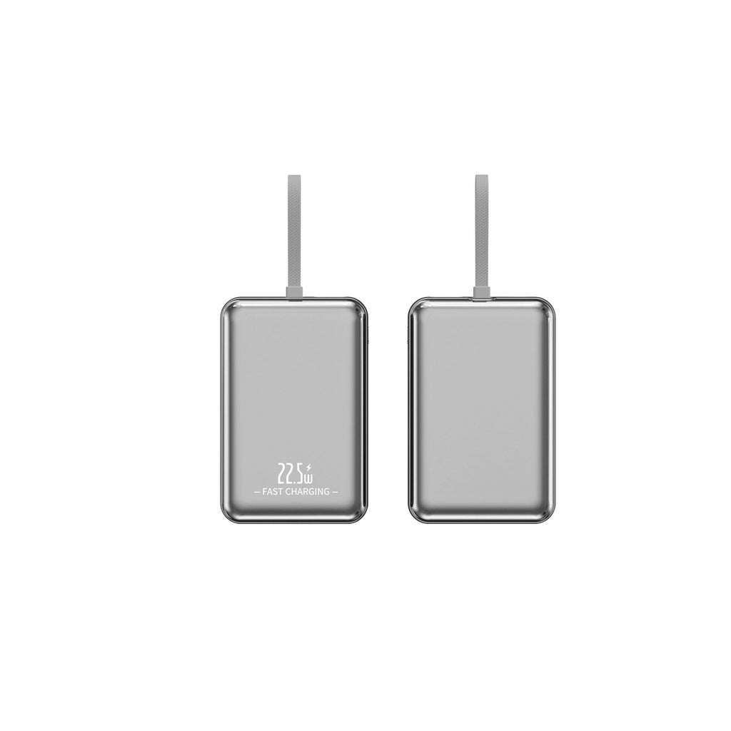 Slank bærbar powerbank — ultrakompakt hurtiglader på 22.5W