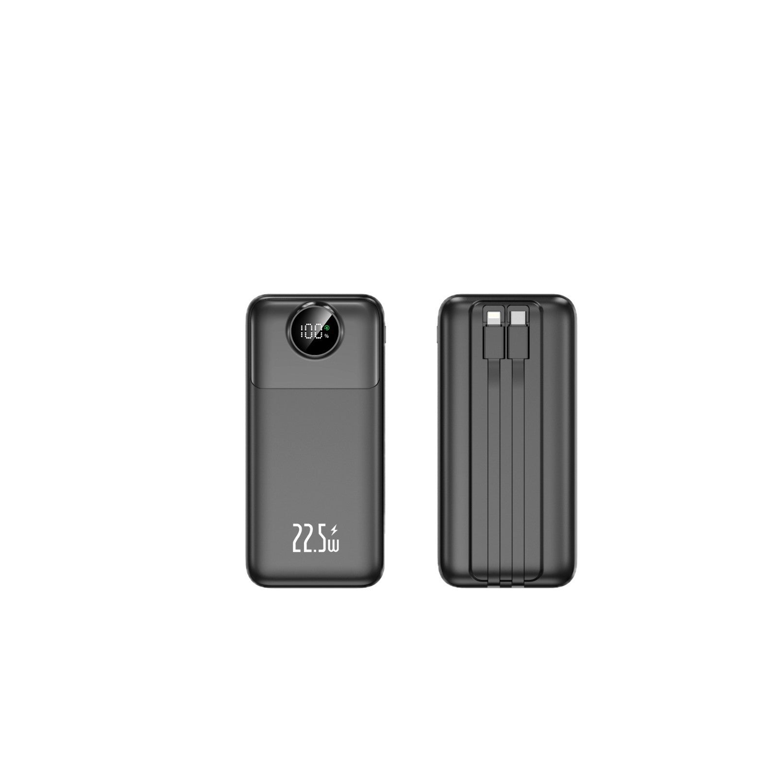 10000mAh Power Bank — USB-C Fast Charging, Digital Display