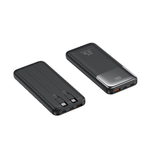 10000mAh Power Bank — USB-C Fast Charging, Digital Display
