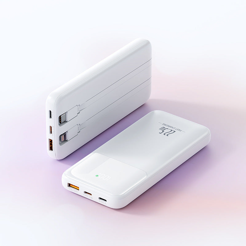 10000mAh Power Bank — USB-C Fast Charging, Digital Display