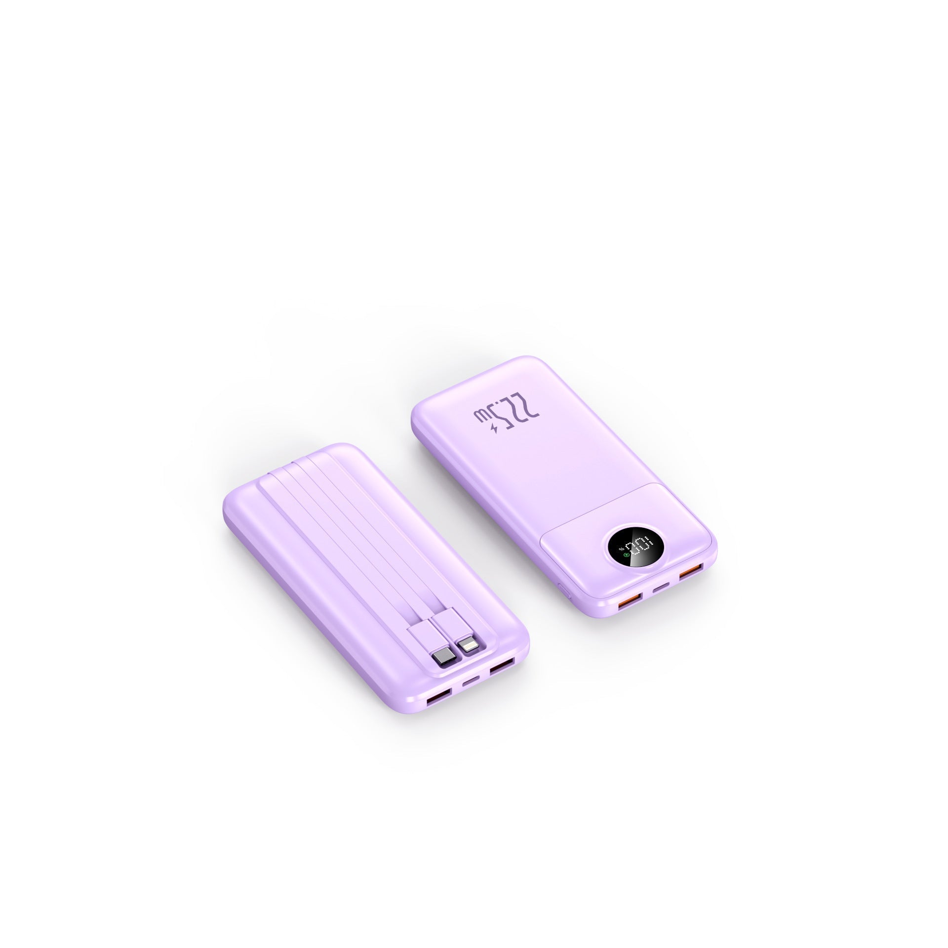10000mAh Power Bank — USB-C Fast Charging, Digital Display