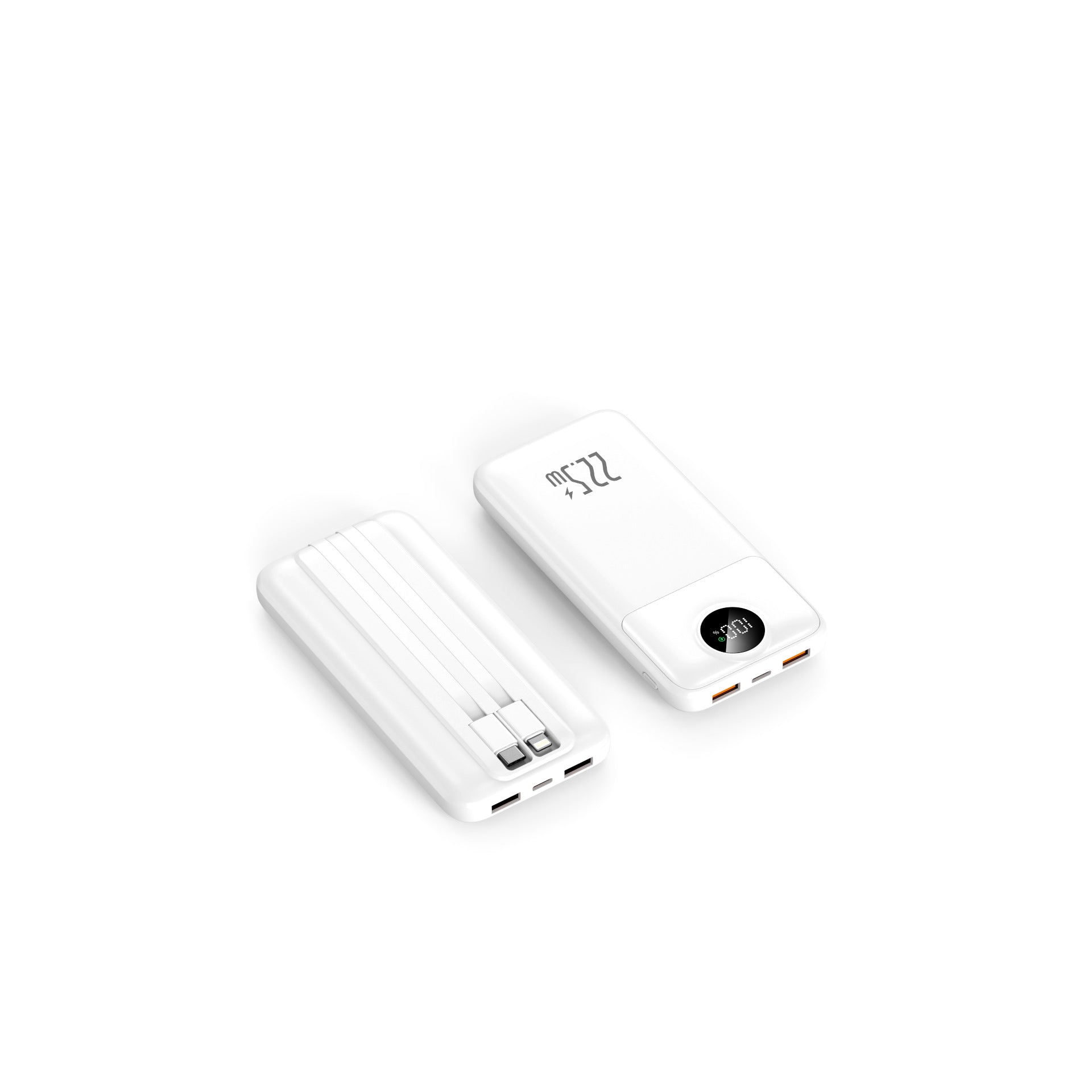10000mAh Power Bank — USB-C Fast Charging, Digital Display