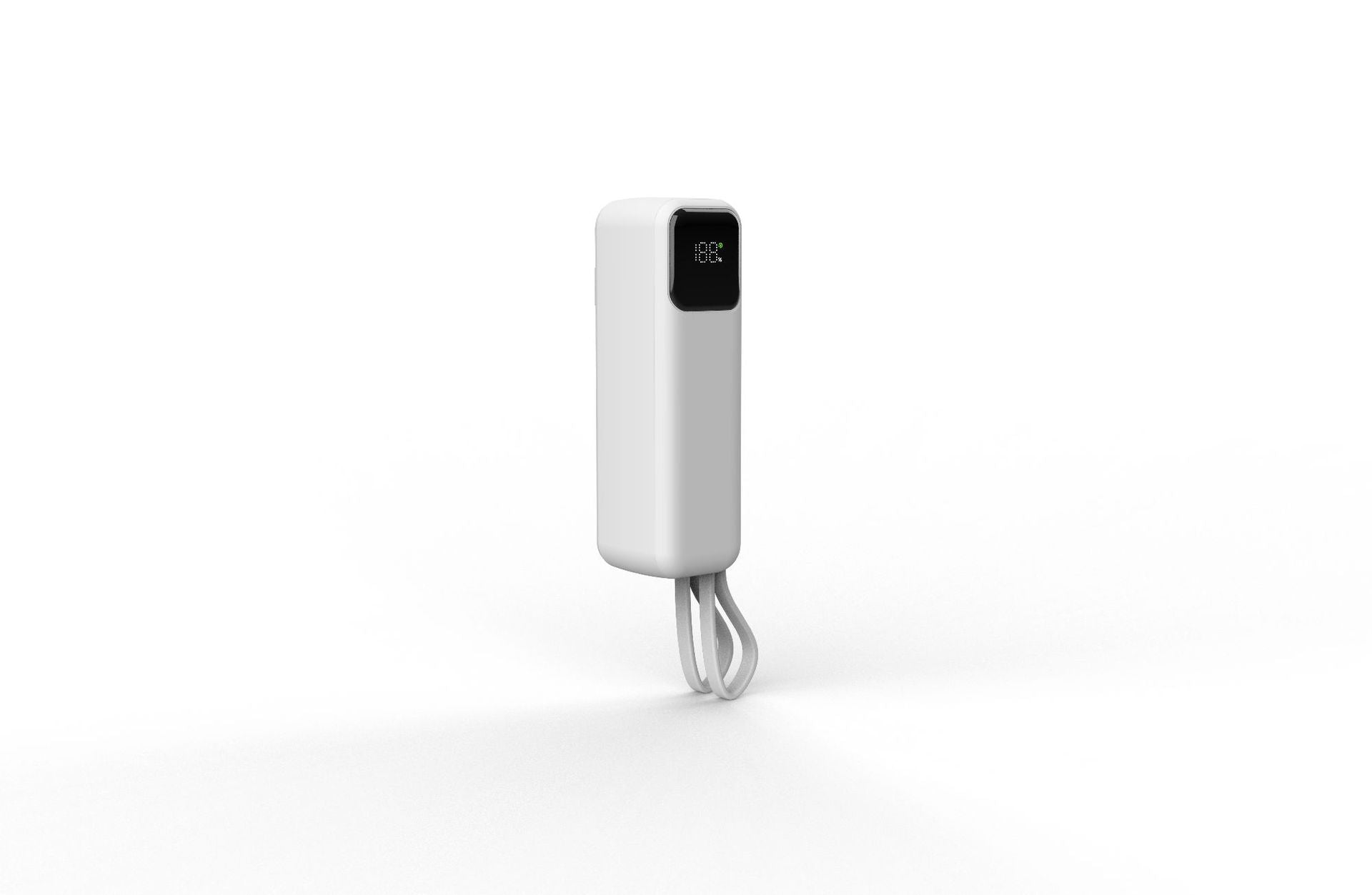 Batterie externe à recharge sans fil — chargeur de batterie portable avec écran LCD intégré