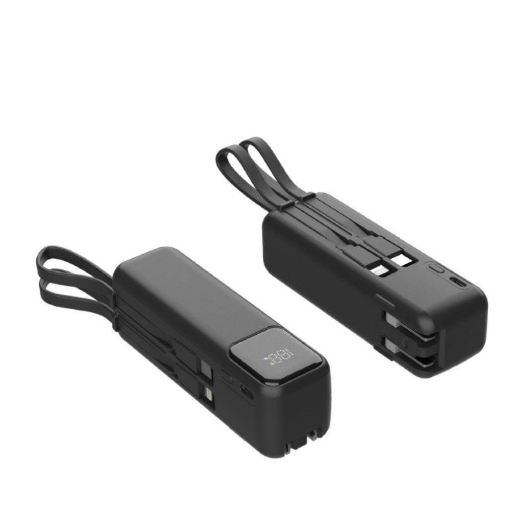 Batterie externe à recharge sans fil — chargeur de batterie portable avec écran LCD intégré
