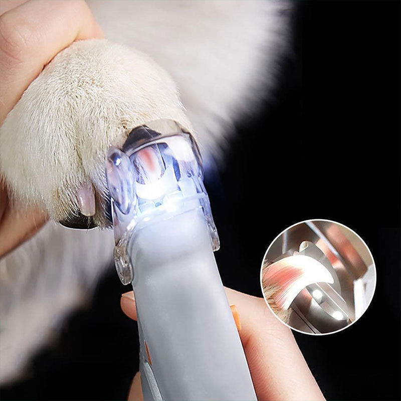 Cortauñas de precisión para perros — Sensor rápido, agarre ergonómico, compatible con perros de todos los tamaños