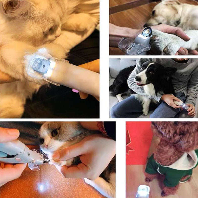 Cortauñas de precisión para perros — Sensor rápido, agarre ergonómico, compatible con perros de todos los tamaños