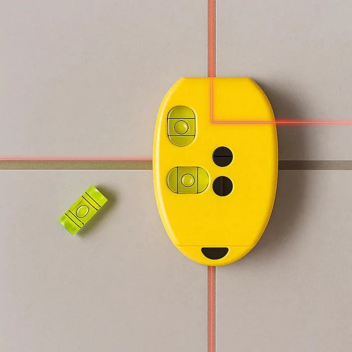 Outil d’alignement laser de précision — double faisceau, précision à 90°