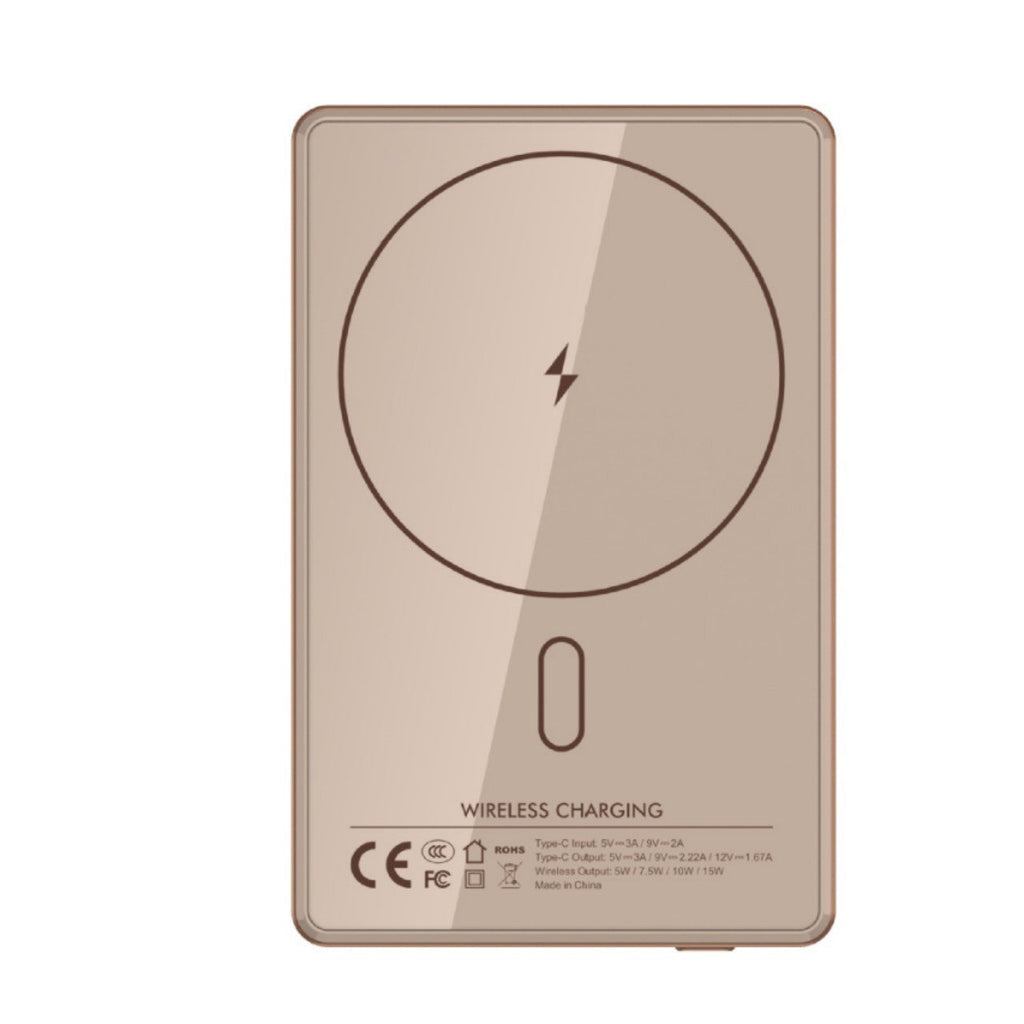 Baterie externă Precision de 5000 mAh — afișaj LED, încărcare rapidă, design portabil