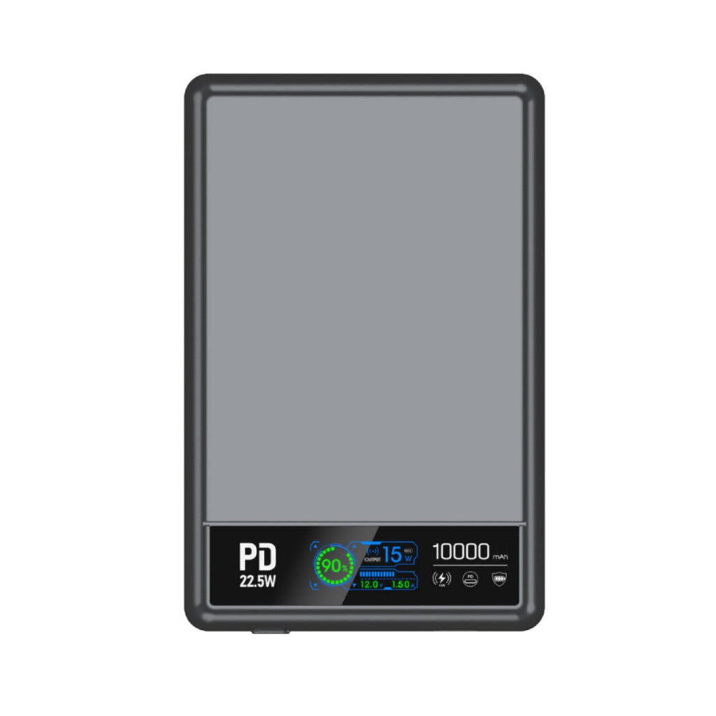 Baterie externă Precision de 5000 mAh — afișaj LED, încărcare rapidă, design portabil