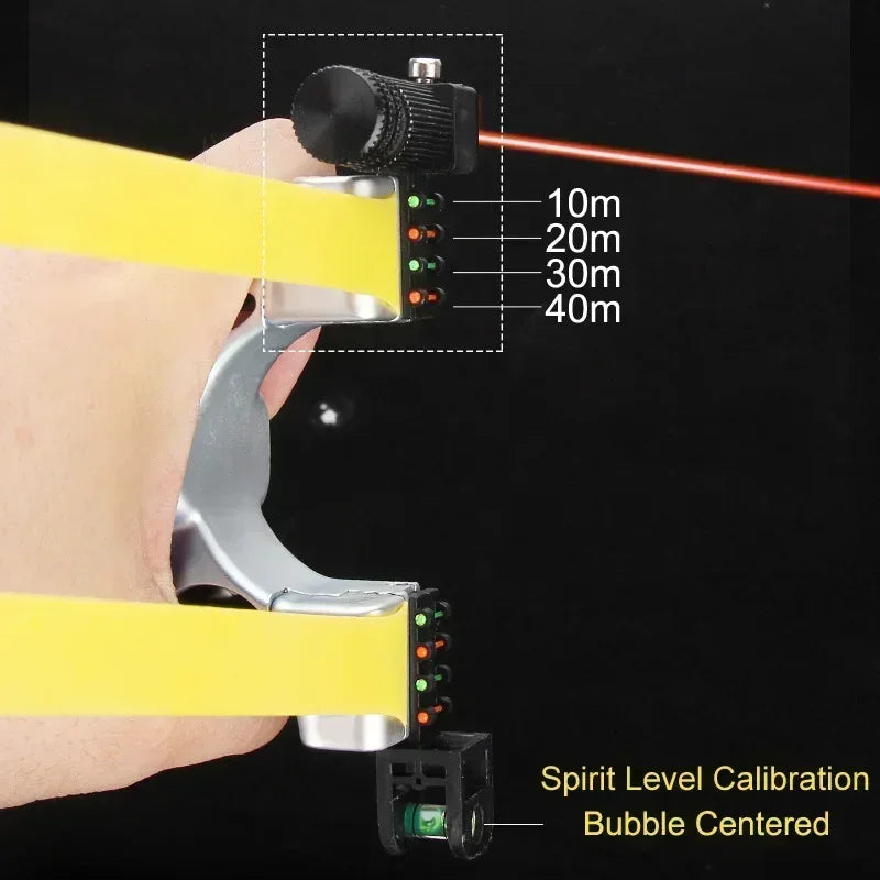 Laser Slingshot — Anti Slip Grip, Lightweight Frame