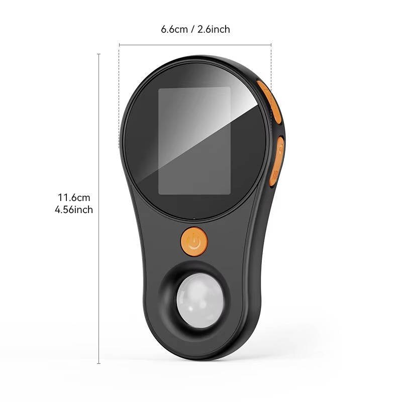Precision View 500X -käsimikroskooppi — 2 MP:n kamera, säädettävät LED-valot