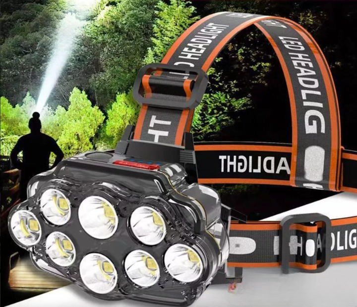 Čelovka ProBeam 18000 lumenů — dobíjecí baterie, dosah paprsku 800 metrů