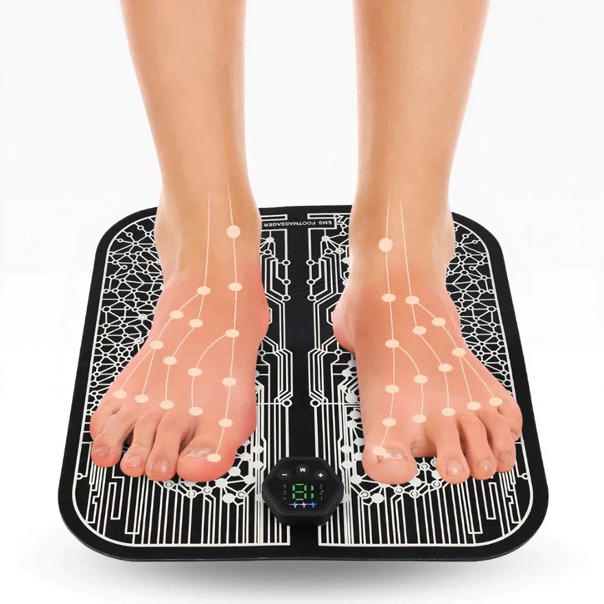 Pulse Pro bærbar fodmassageapparat — præcis elektrisk stimulering