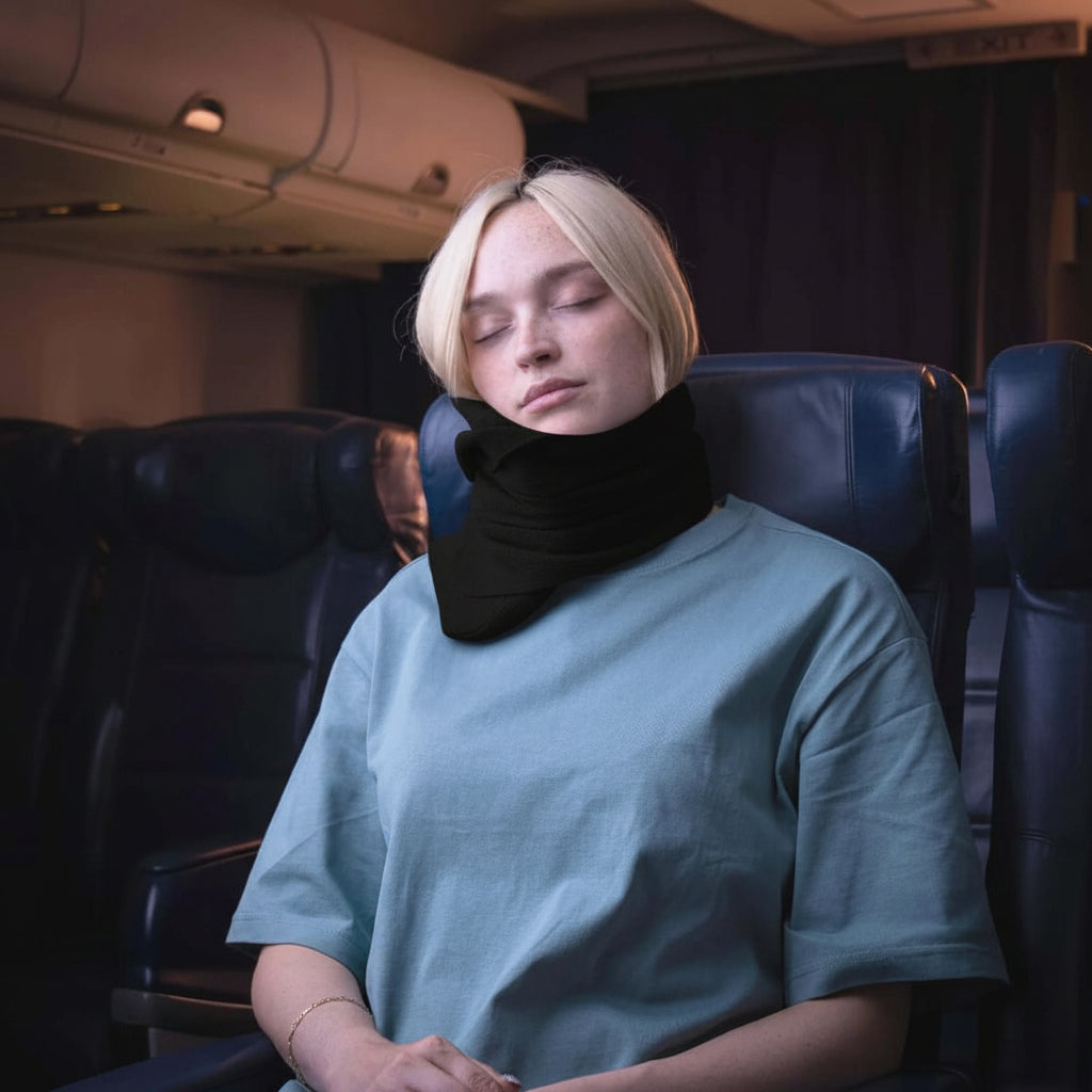 Cozy Voyage puha nyaktámaszos utazópárna — kompakt forma, alkalmazkodó párnázás
