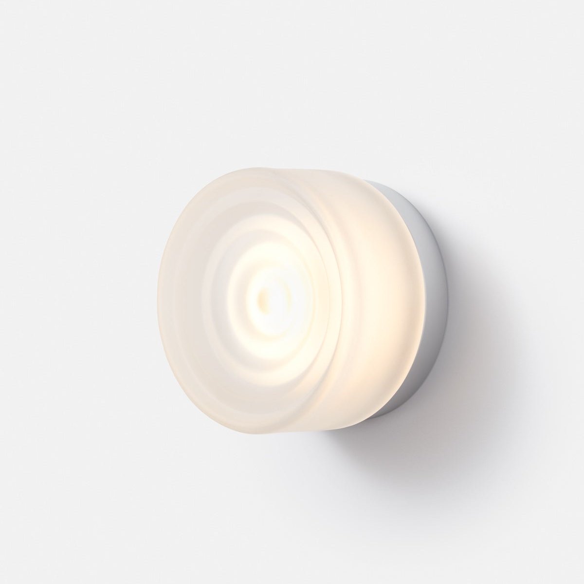 Astra Ripple IP65 Exterior Wall Light With Ripple Glass Shade For Patios And Outdoor Spaces