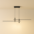 NovaGlow Linear Pendant Light For Modern Kitchen Decor In Stylish Spaces And Homes