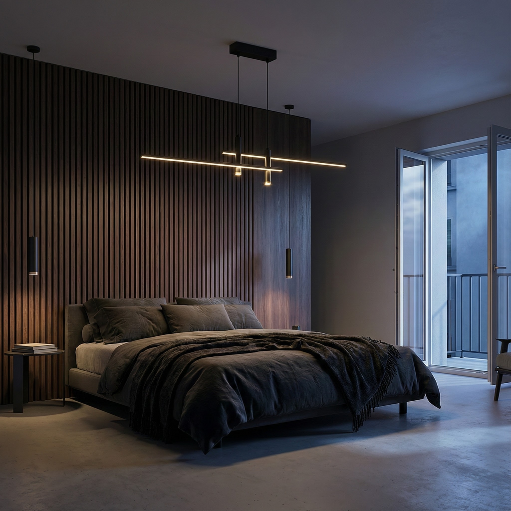 NovaGlow Linear Pendant Light For Modern Kitchen Decor In Stylish Spaces And Homes