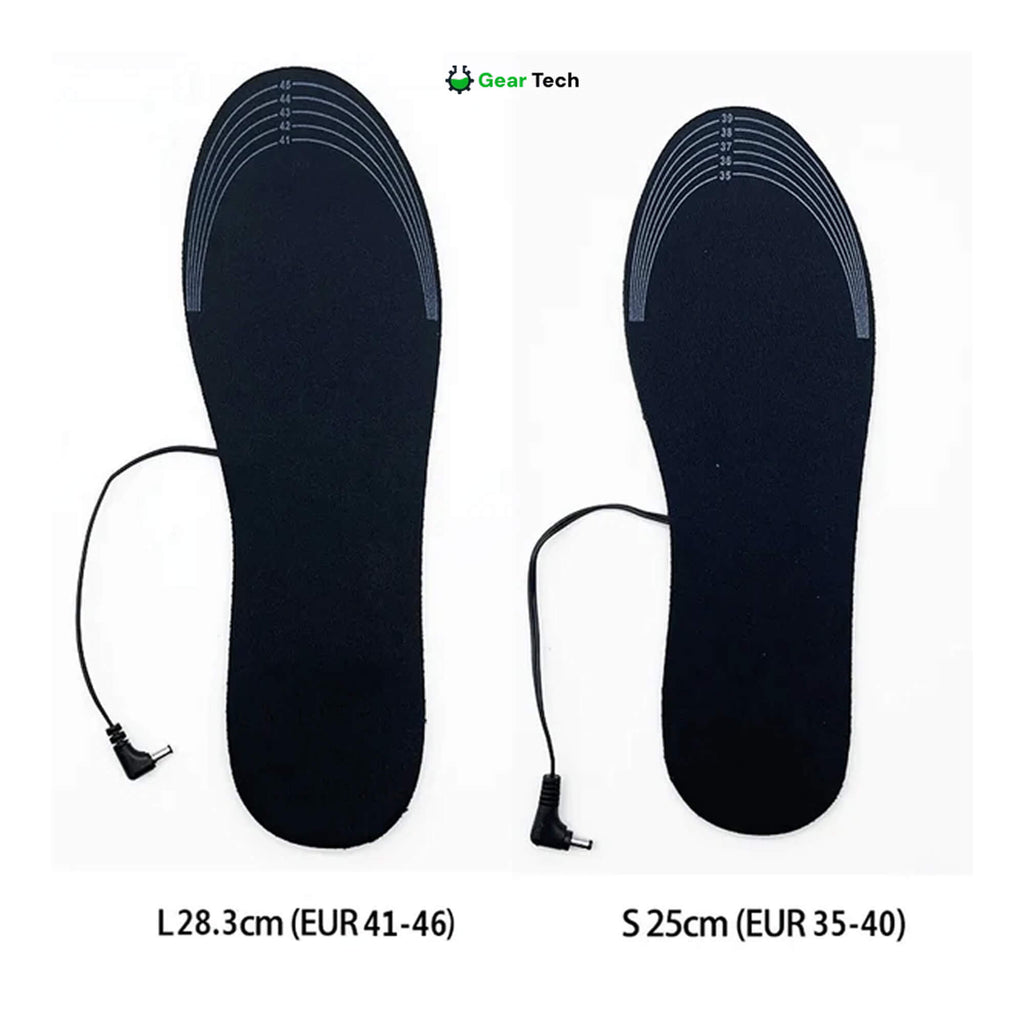 Rechargeable USB Heated Insoles For Work Shoes And Boots