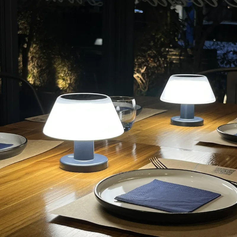Nyra Wireless Lamp With LED Lighting And Rechargeable Ambient Light For Indoor And Outdoor Use