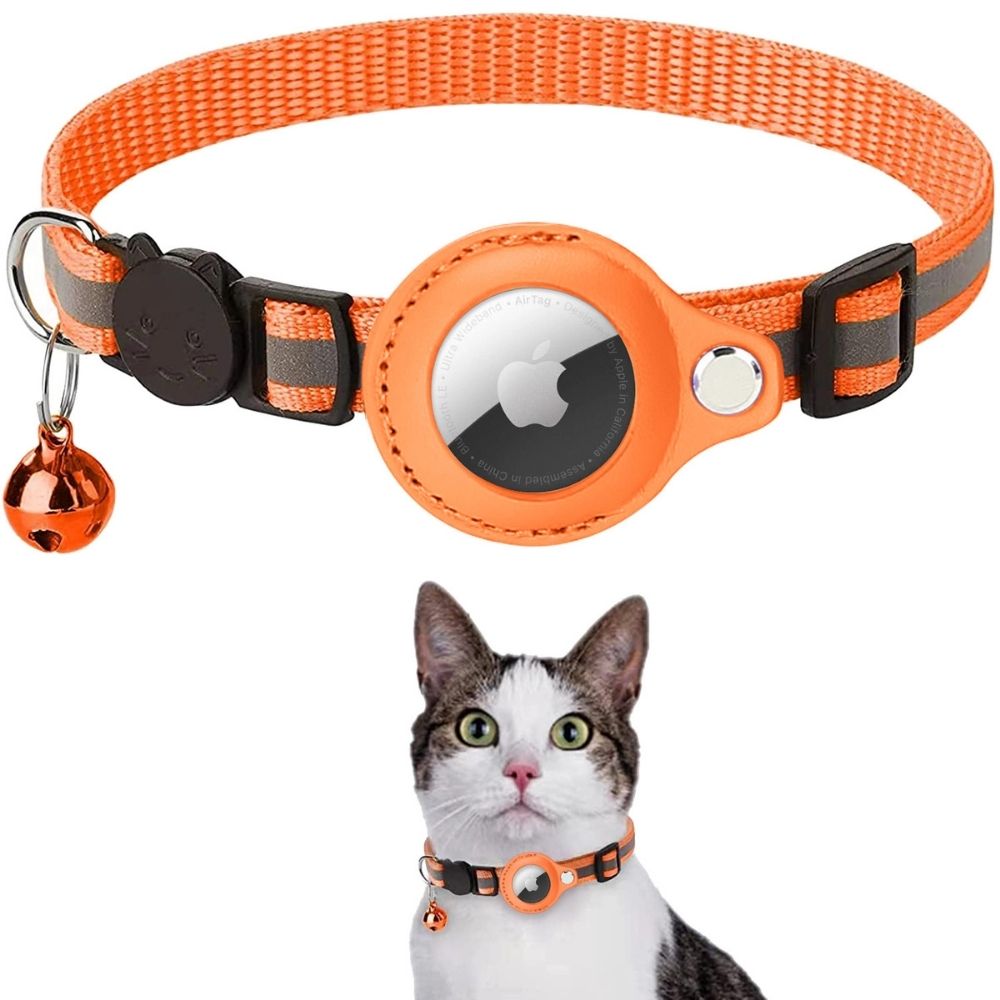Reflexní obojek pro kočky - bezpečný držák GPS trackeru