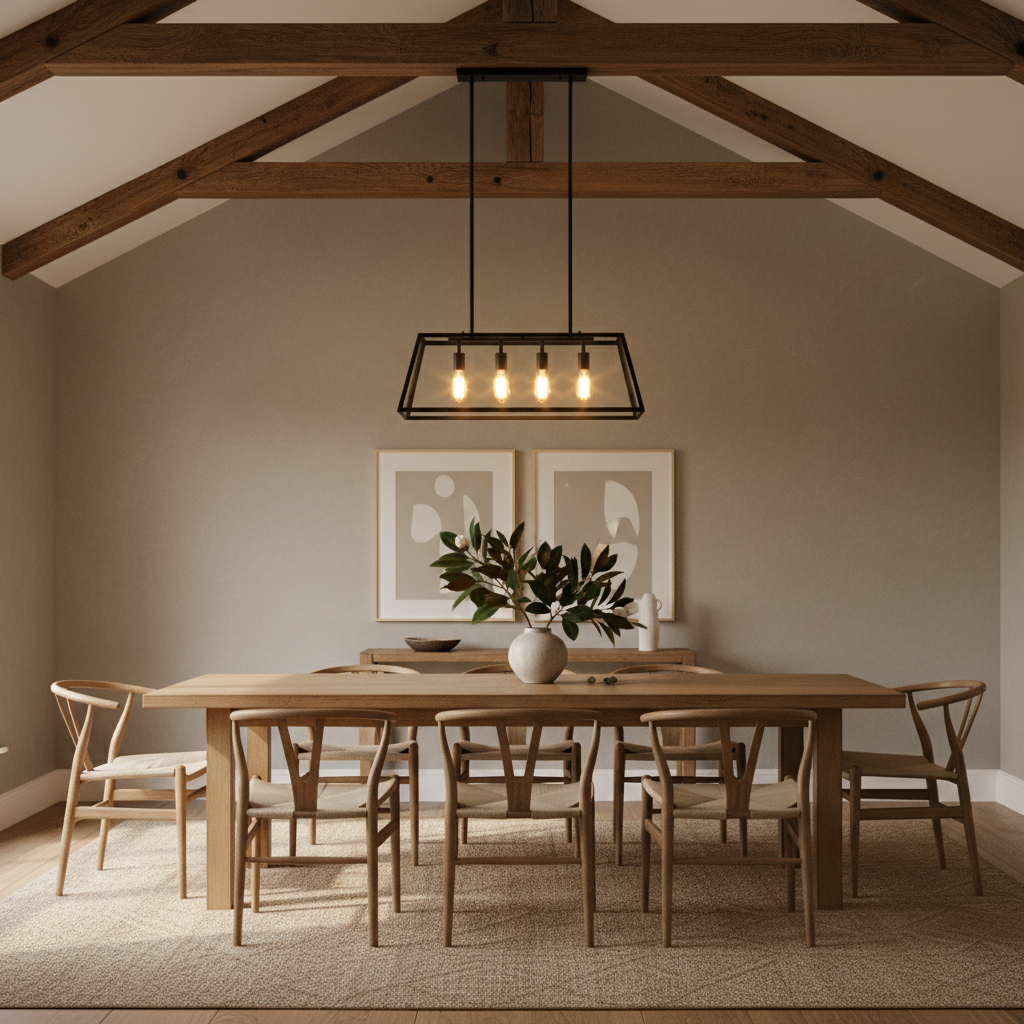 Astra Black Glass Pendant Light For Kitchen Sleek Industrial Style Ceiling Fixture