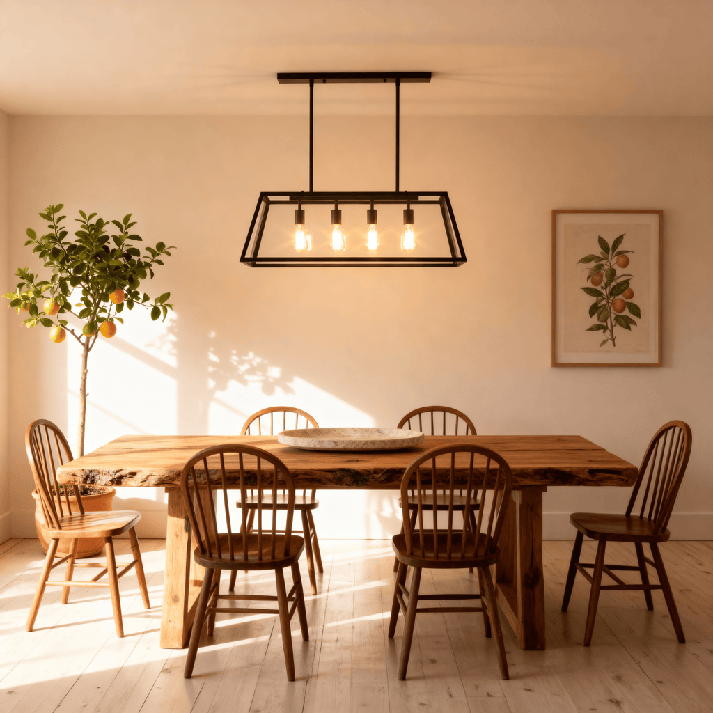Astra Black Glass Pendant Light For Kitchen Sleek Industrial Style Ceiling Fixture