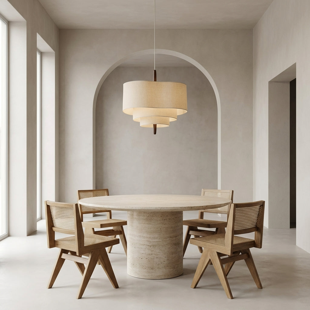 Nordluma Organic Ceiling Lamp With Scandinavian Design For Modern Interiors And Living Spaces