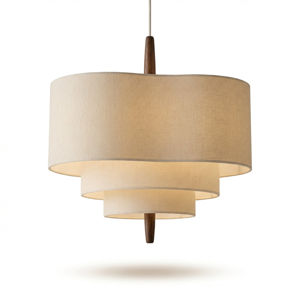 Nordluma Organic Ceiling Lamp With Scandinavian Design For Modern Interiors And Living Spaces