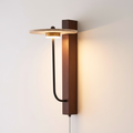 TerraLuma Natural Material Wall Sconce With Lighting For Cozy Ambience Home Decor