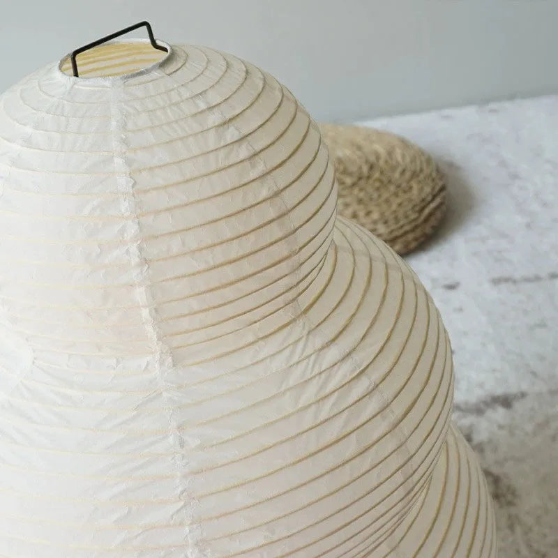 Kairo Desk Lamp With Rice Paper Shade For Warm Ambient Light And A Three Setting Dimmer